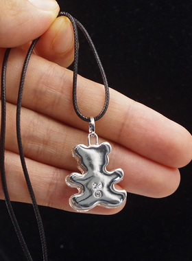 奥地利水晶泰迪熊吊坠