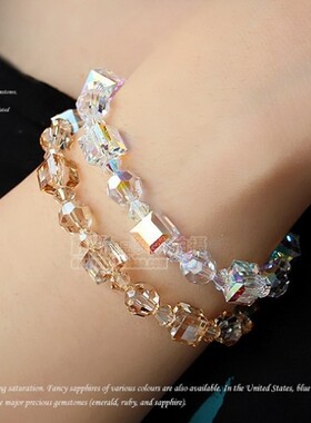 奥地利水晶手链手饰女方糖甜美