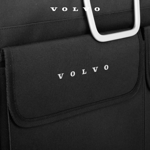 适配沃尔沃汽车VOLVO原装精品车载折叠牛津布后备箱收纳箱置物箱 - 图2