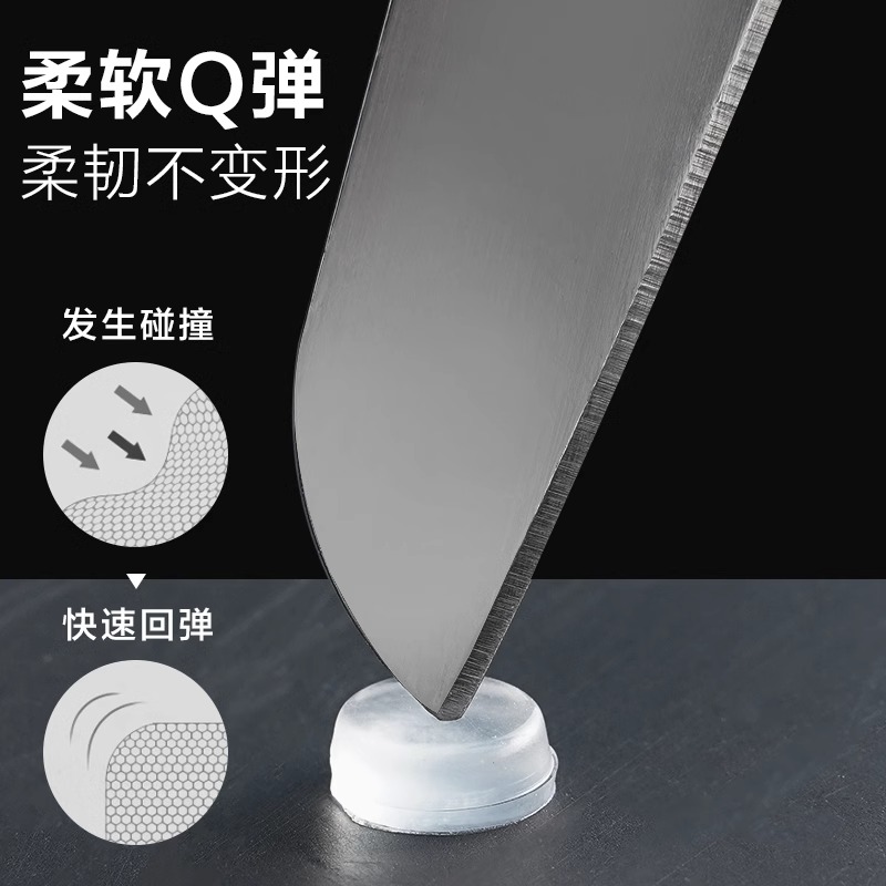 硅胶防撞贴家用门把手垫门后柜门防磕碰粒墙贴冰箱防碰撞神器门贴 - 图1