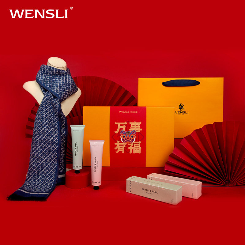 万事利冬季新年礼百搭完美世界丝巾 万事利围巾/丝巾/披肩