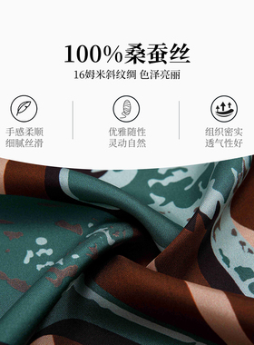 万事利桑蚕丝大方巾好运莲莲