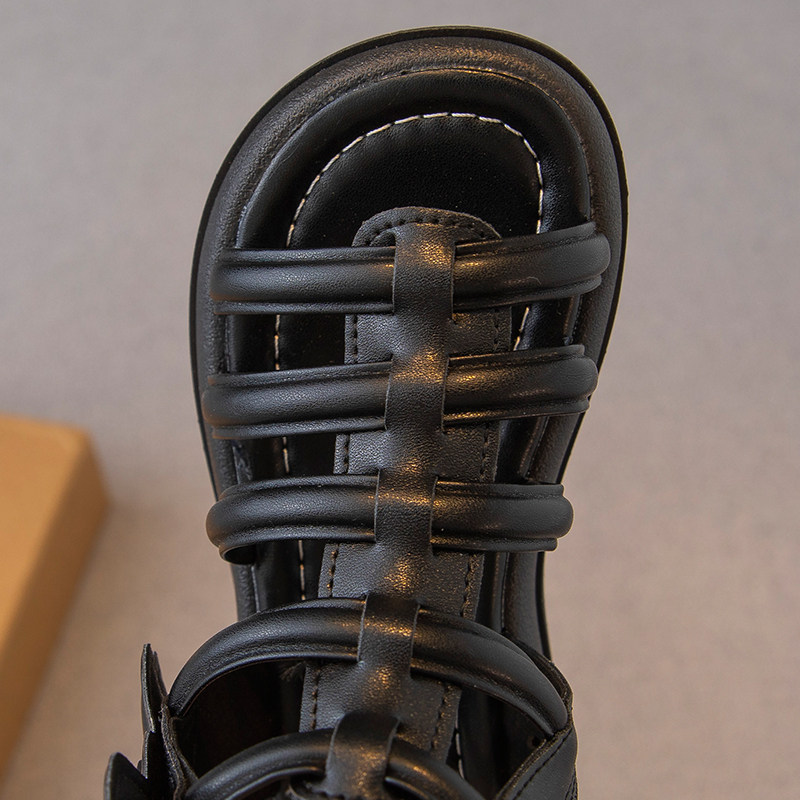 女童凉鞋罗马鞋2024夏季新款儿童鞋子小女孩公主鞋软底防滑中大童,淘宝优惠券,粉丝福利购,淘宝优惠卷