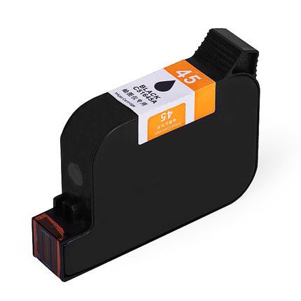 hp45手持打印喷码机速干大喷嘴墨盒 色给丽墨盒