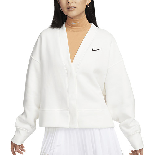 Nike/耐克正品运动休闲新款女士加绒 Oversize 风开衫FB8773-133 - 图3
