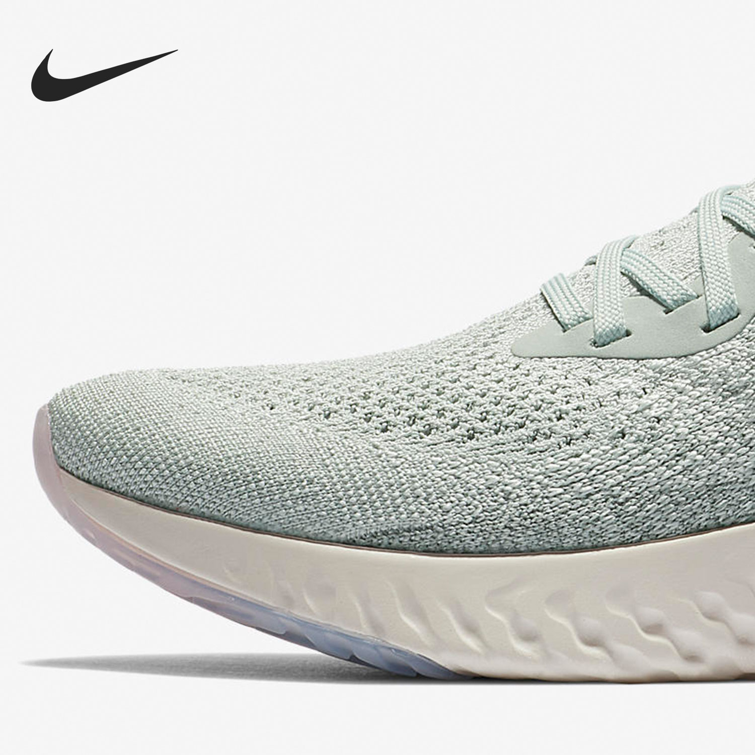 Nike/耐克正品Epic React Flyknit低帮女子休闲跑步鞋AQ0070-009-图1