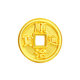 Lao Keler Five Emperors Coin Pure Gold 999 Gold 3D Hard Gold