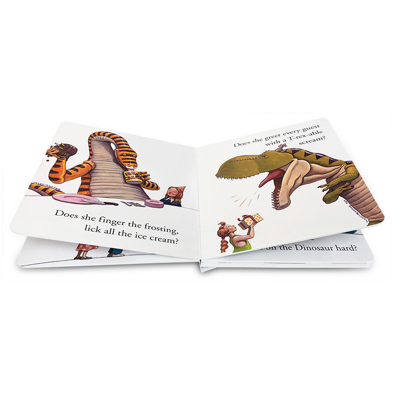 英文原版绘本 How Do Dinosaurs Say Happy Birthday 恐龙怎么说生日快乐 家有恐龙系列 儿童启蒙纸板图画故事书 Scholastic学乐