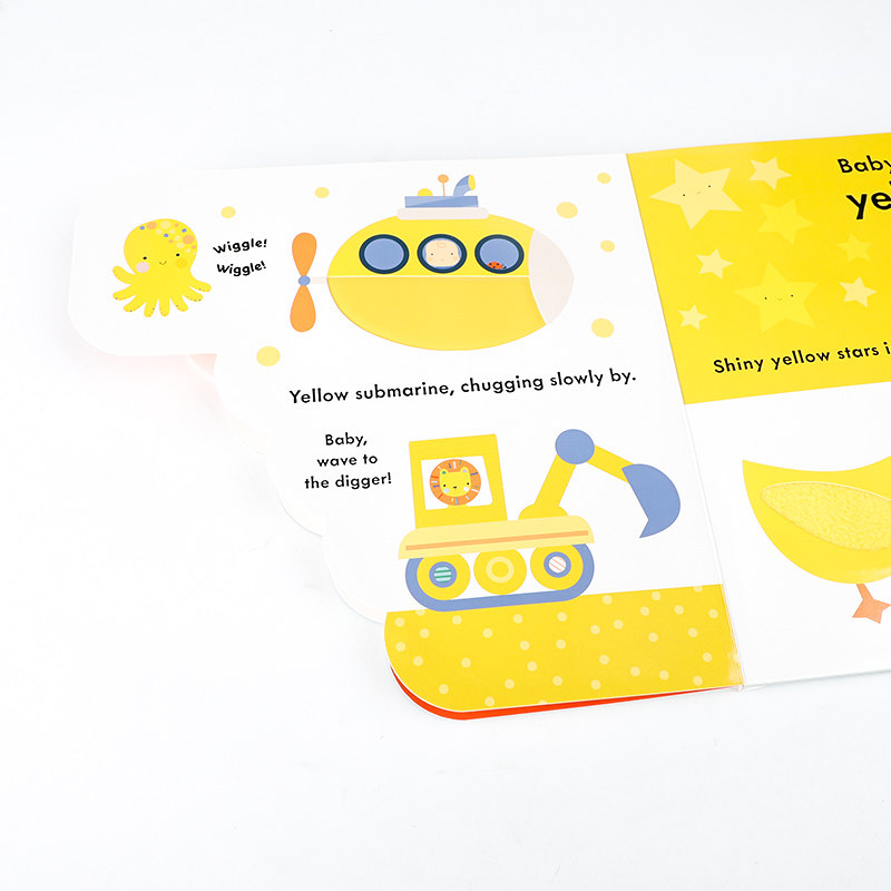 英文原版绘本Rainbow彩虹宝宝颜色动物认知触摸 Ladybird Baby Touch撕不烂Peekaboo躲猫猫Playbook触摸书婴儿早教babytouch