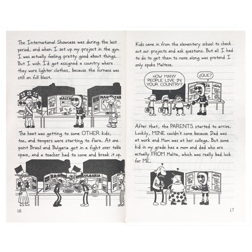 英文原版 Diary of a Wimpy Kid 13: The Meltdown小屁孩日记#13 7-12岁 儿童章节桥梁书 小鬼日记 幽默漫画故事书Jeff Kinney - 图2