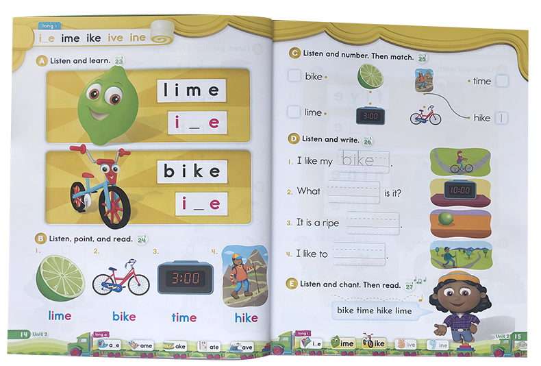配APP新版OPW牛津自然拼读教材10册Oxford Phonics World世界英国小学字母发音电子书牛津树阅读树英语分级绘本oxfordphonicsworld