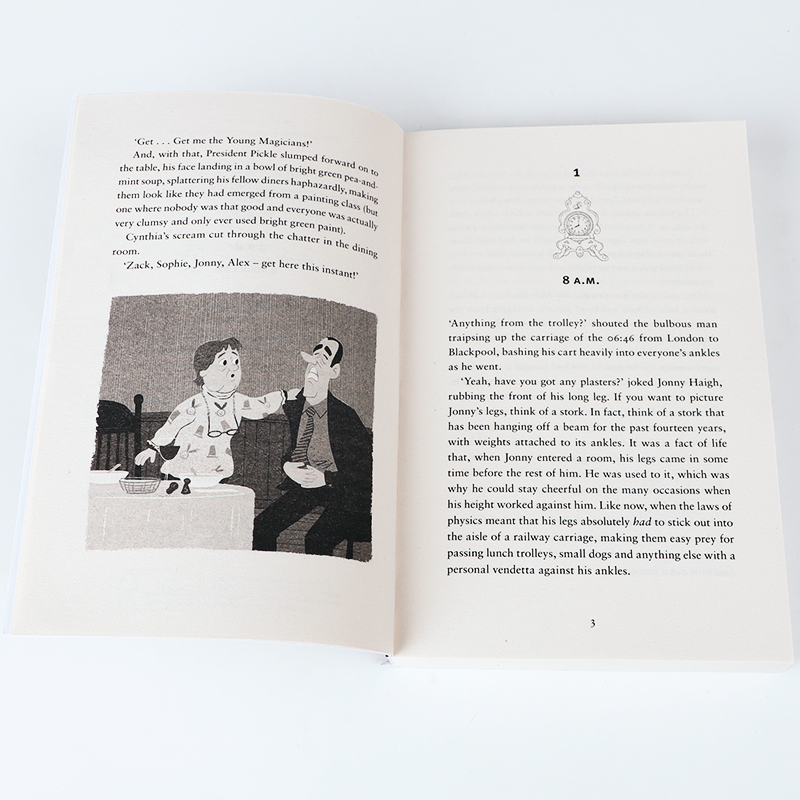 英文原版小说The Young Magicians年轻的魔术师2本套装 Puffin出版10-14岁中小学生英语课外阅读读物儿童冒险故事情节小说平装-图1