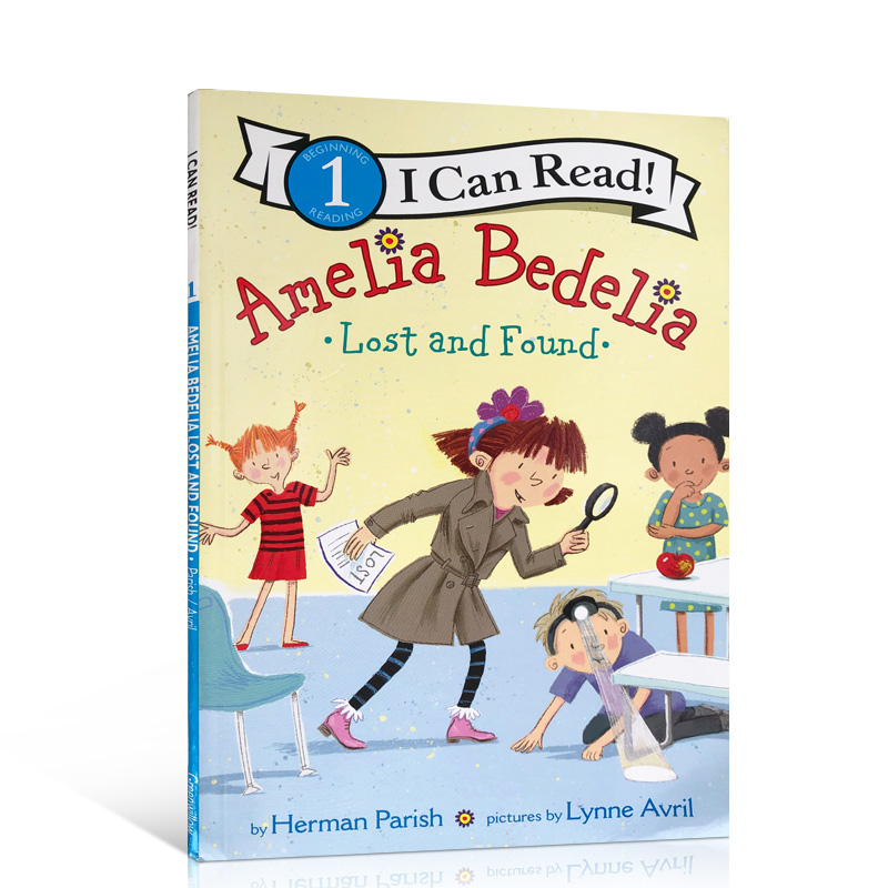 送音频I Can Read 1一阶Amelia Bedelia Lost and Found英文原版糊涂女佣系列学生分级读物课外阅读读物图画故事章节桥梁书5-9岁 - 图3