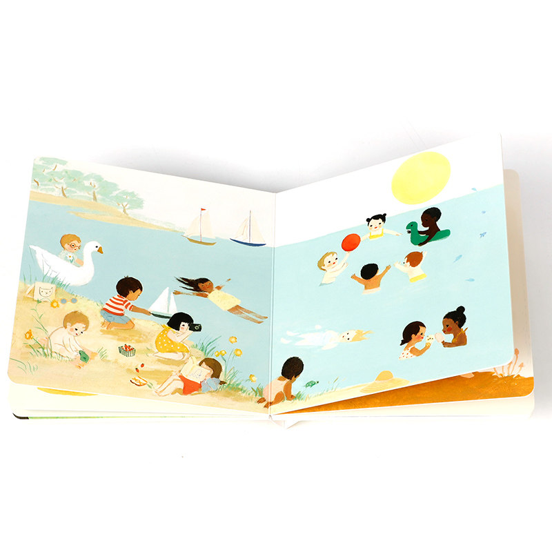 英文原版 Wonderful Seasons 美丽的季节 在四季的更迭中捕捉美好生活 2-6岁儿童宝宝启蒙益智生活体验绘本纸板书