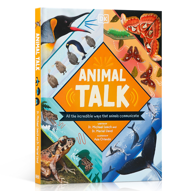 英文原版 Animal Talk: All the Incredible Ways that Animals Communicate动物交流的方式青少年科普百科STEAM读物精装-图3