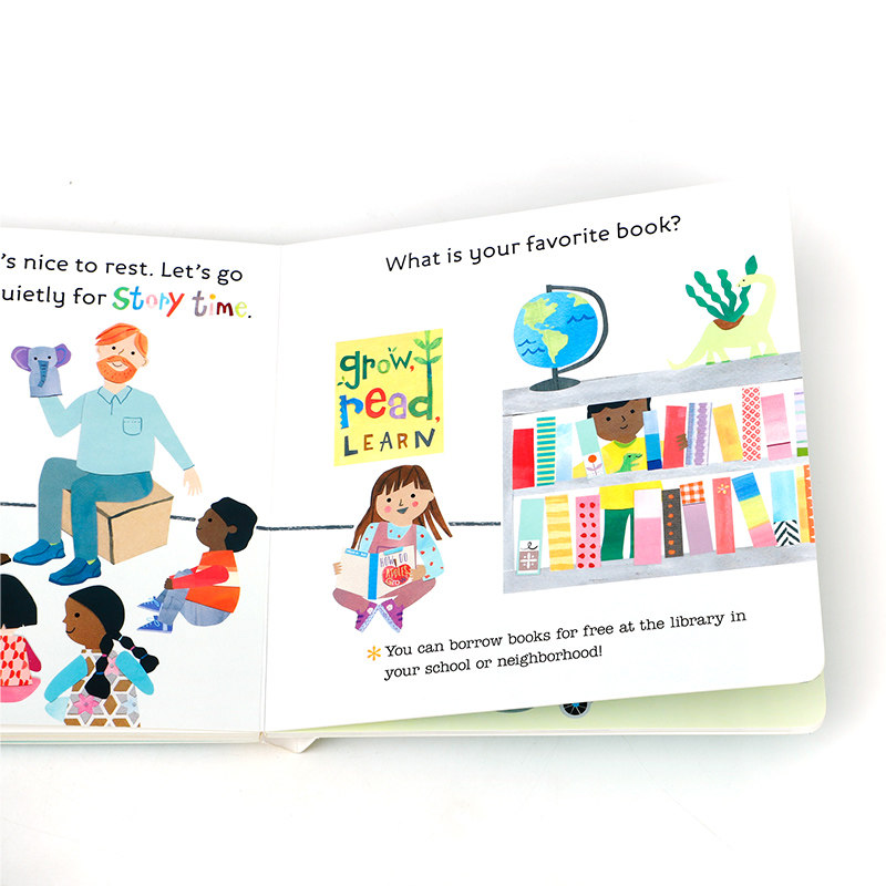 英文原版 Hello, World! School Day 你好,世界 返校日 完美的返校礼物,介绍学校乐趣 儿童宝宝启蒙益智生活体验纸板书