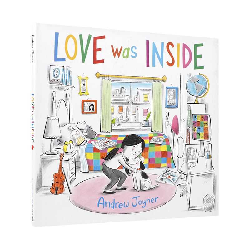 英文原版 Love Was Inside房间里的色彩纪念疫情期间的日子Random House Inc 4-8岁儿童宝宝启蒙益智品格塑造绘本精装-图3