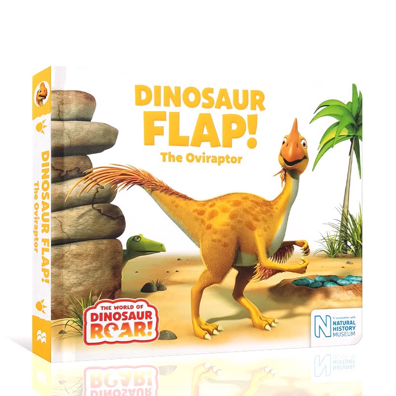 150元5件英文原版 Dinosaur Flap! The Oviraptor恐龙  幼儿儿童英语启蒙认知绘本纸板书Do You Love Bugs?/Oceans科普百科读物 - 图3