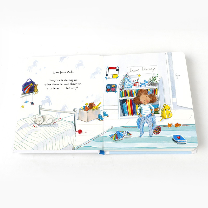 英文原版 璐娜爱读书 Luna Loves Books 培养 3-6岁儿童英语阅读素养 亲子共读  成长体验 品格塑造 启蒙绘本 纸板书 - 图0