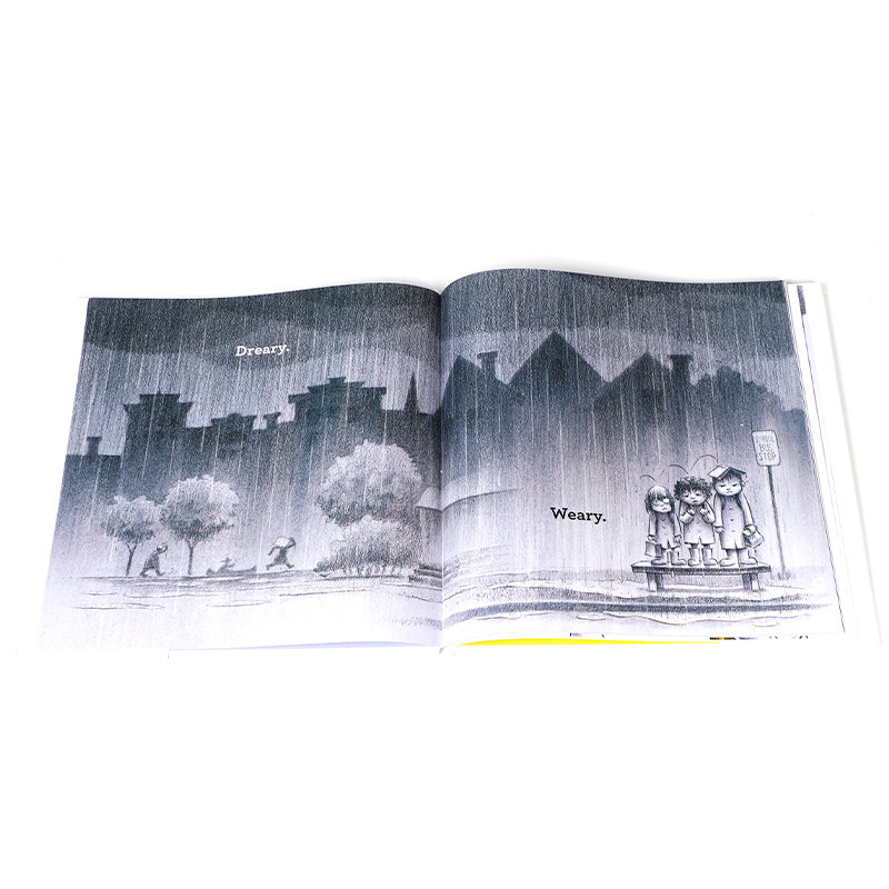 英文原版 The Umbrella 雨伞 关于坚持、善良和好奇心的故事 HarperCollins出版 4-8岁儿童宝宝品格塑造礼仪培养精美绘本精装
