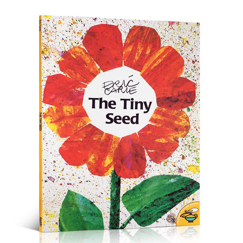 【送音频】英文原版进口绘本 感知生命成长卡尔爷爷Eric carle:The Tiny Seed小种子3-6岁低幼入门启蒙学习英语故事书正版童书 - 图3