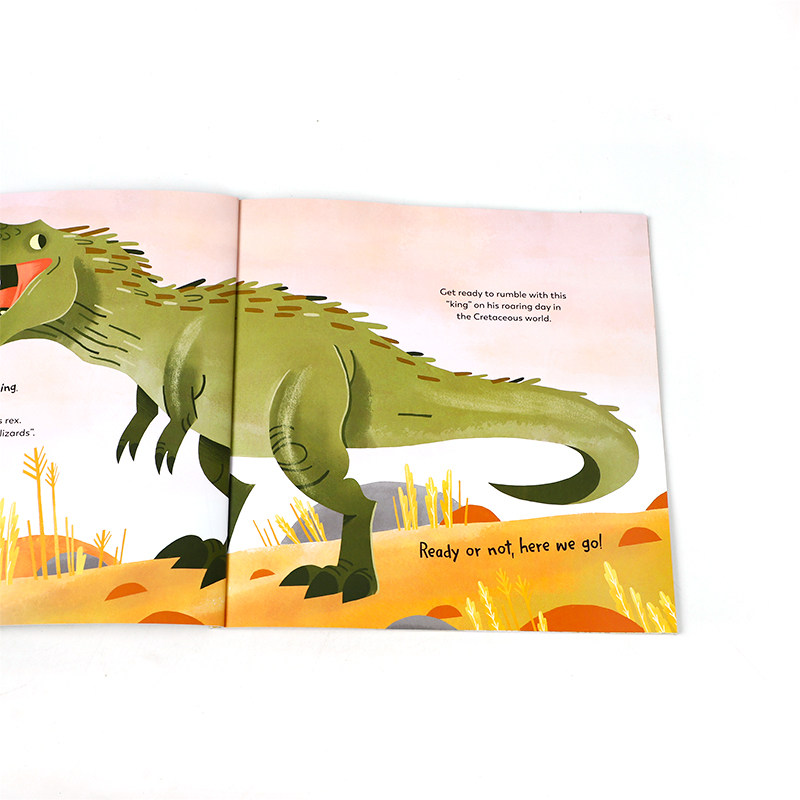 英文原版A Dinosaur's Day: T. Rex恐龙的一天:雷克斯霸王龙通过趣味叙事故事认识恐龙4-8岁儿童启蒙科普入门/了解世界平装绘本
