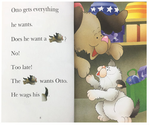 英文原版 All Aboard Rearding: Otto the Cat 启蒙3-5岁儿童认知 友情、关怀 汪培珽一阶段书单 可搭picky nicky Too Noisy - 图2