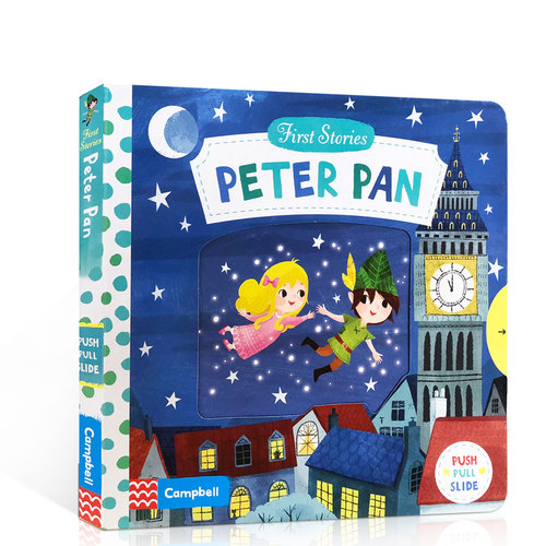 110元5本英文原版First Stories BUSY系列Peter Pan小飞侠彼得潘三只小猪美人鱼灰姑娘小红帽丑小鸭白雪公主青蛙王子童话篇绘本 - 图3