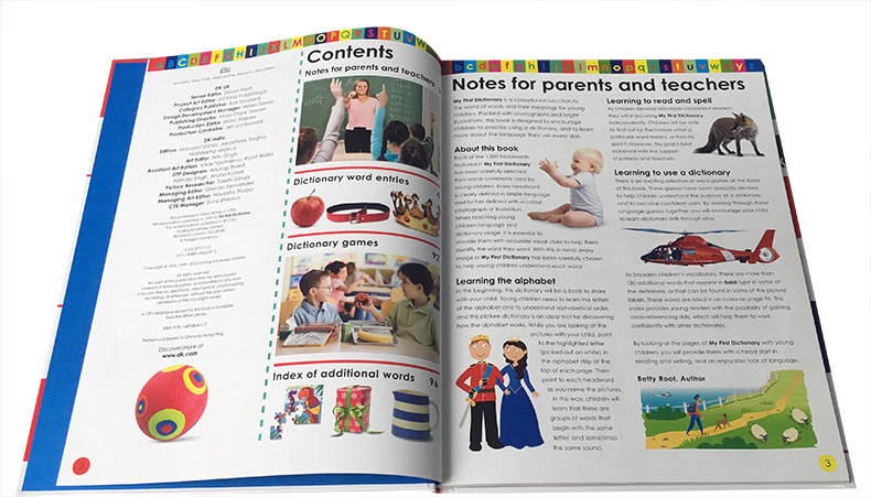 英文原版绘本DK My First Dictionary儿童入门词典精装大开 培养宝宝英语认知能力看图识字3-6-8岁读物字母单词正版进口图画书 - 图1