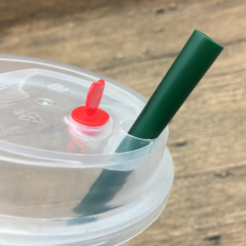 700ml杯专用一次性塑料长粗细彩色果汁珍珠奶茶饮料独立包装吸管