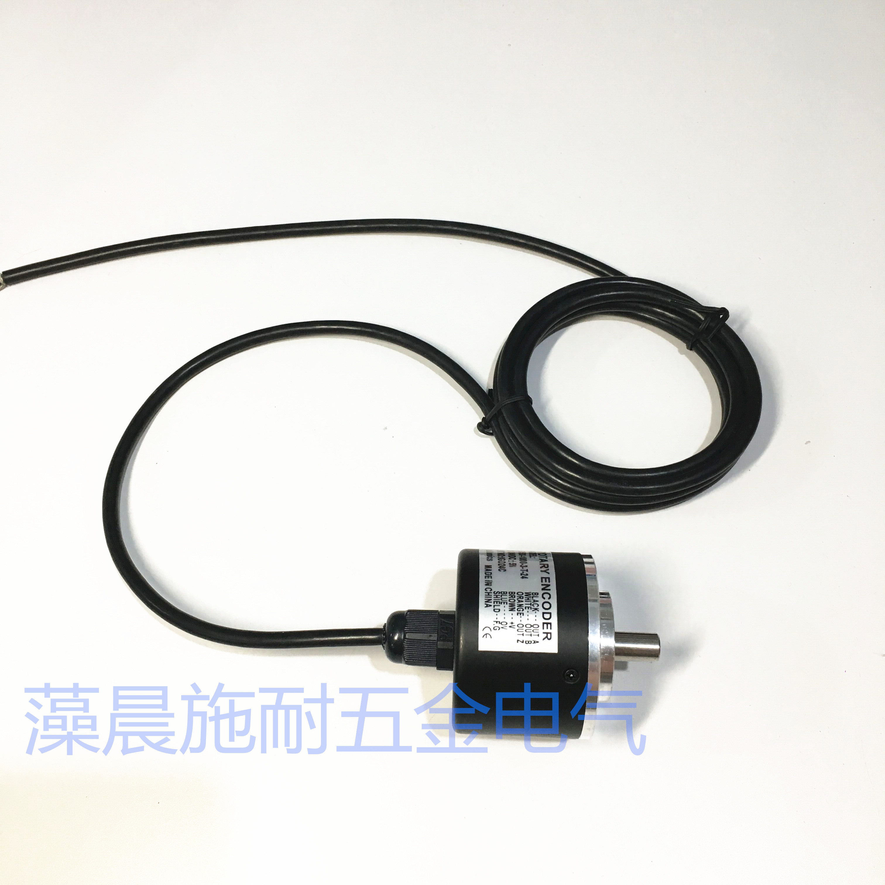 旋转编码器E50S8-500-3-T-24 360-720-1024增量式ABZ三项脉冲稳 - 图2