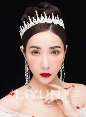 皇冠项链婚纱礼服新娘头饰