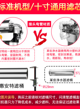好芯超滤10寸滤芯厨房超滤净水器