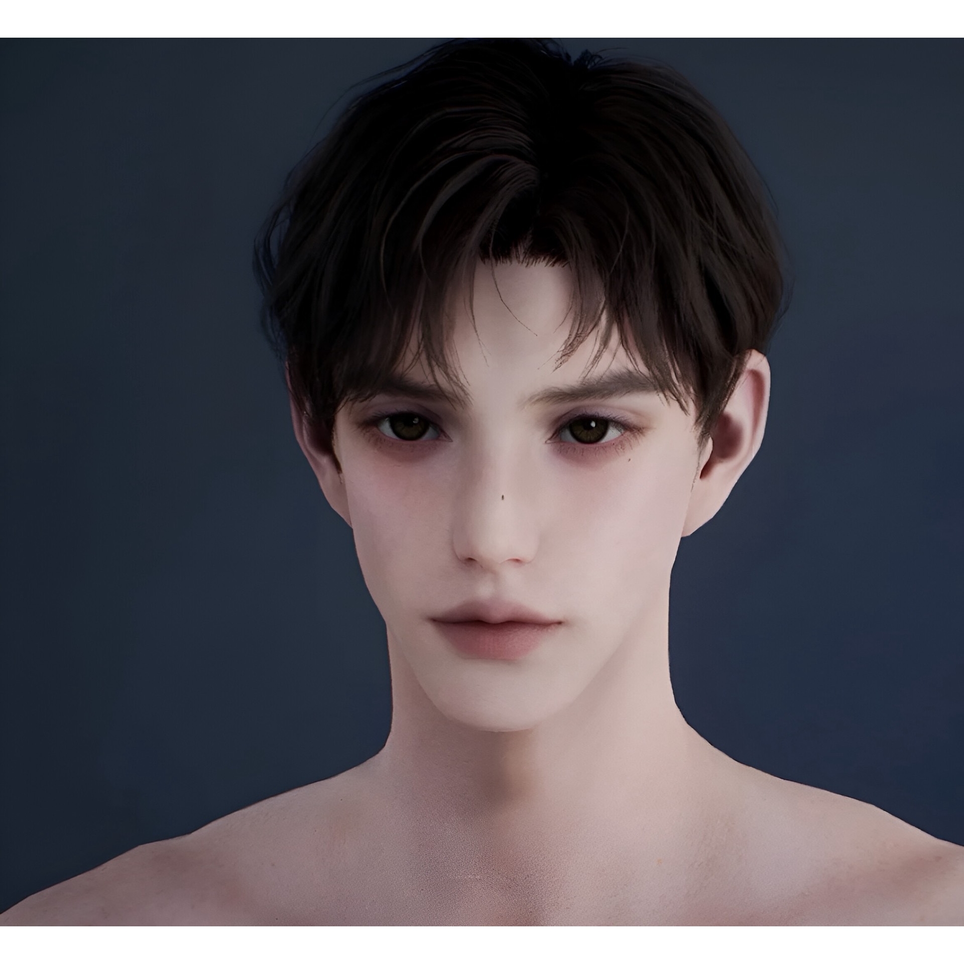 熊思思成男脸 AION2永恒之塔2捏脸 台服韩服魔族天族 - 图2