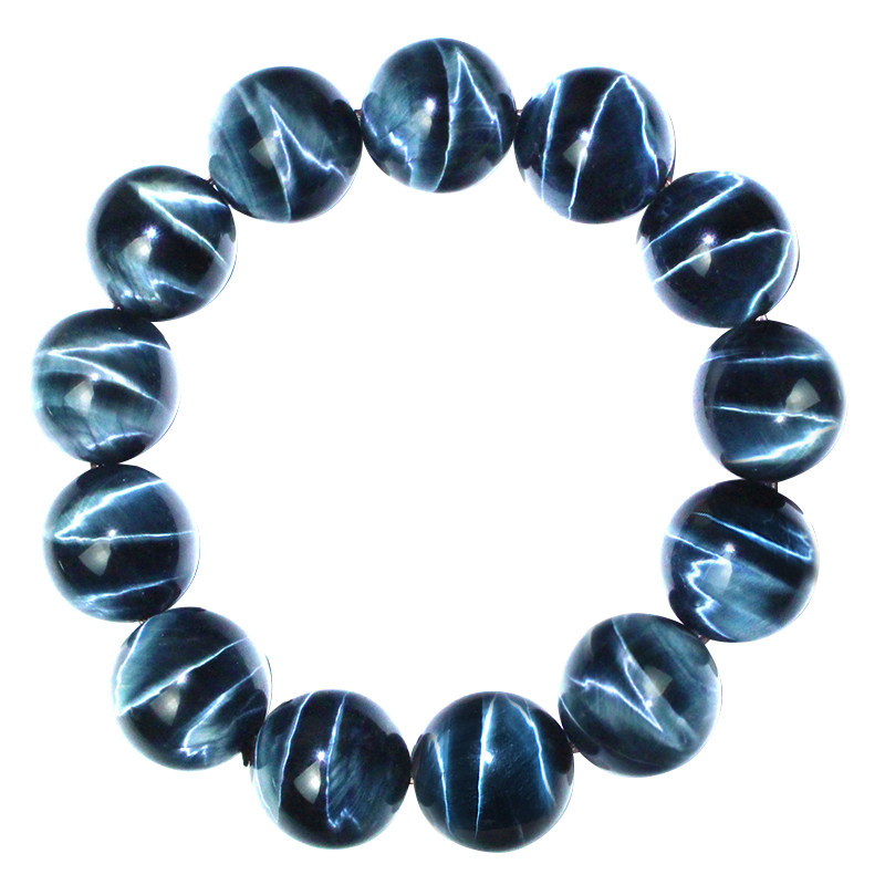 天然蓝虎眼石手链手串无加色无优化虎睛石鹰眼石木变石7A级饰品,淘宝优惠券,粉丝福利购,淘宝优惠卷