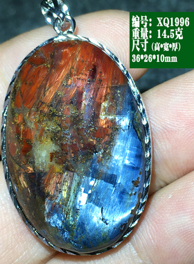 彼得石吊坠项链坠镶嵌包裹裸石国产淅川料吊坠方牌圆牌小无事牌子