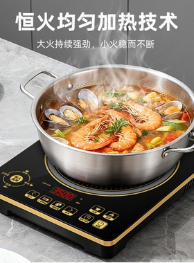 雅乐思恒火电磁炉大功率CD35B台嵌两用电磁炉灶3500W单机家用商用
