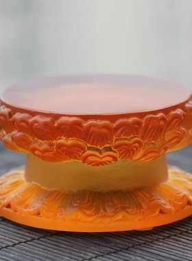 发光莲花底座琉璃莲花台