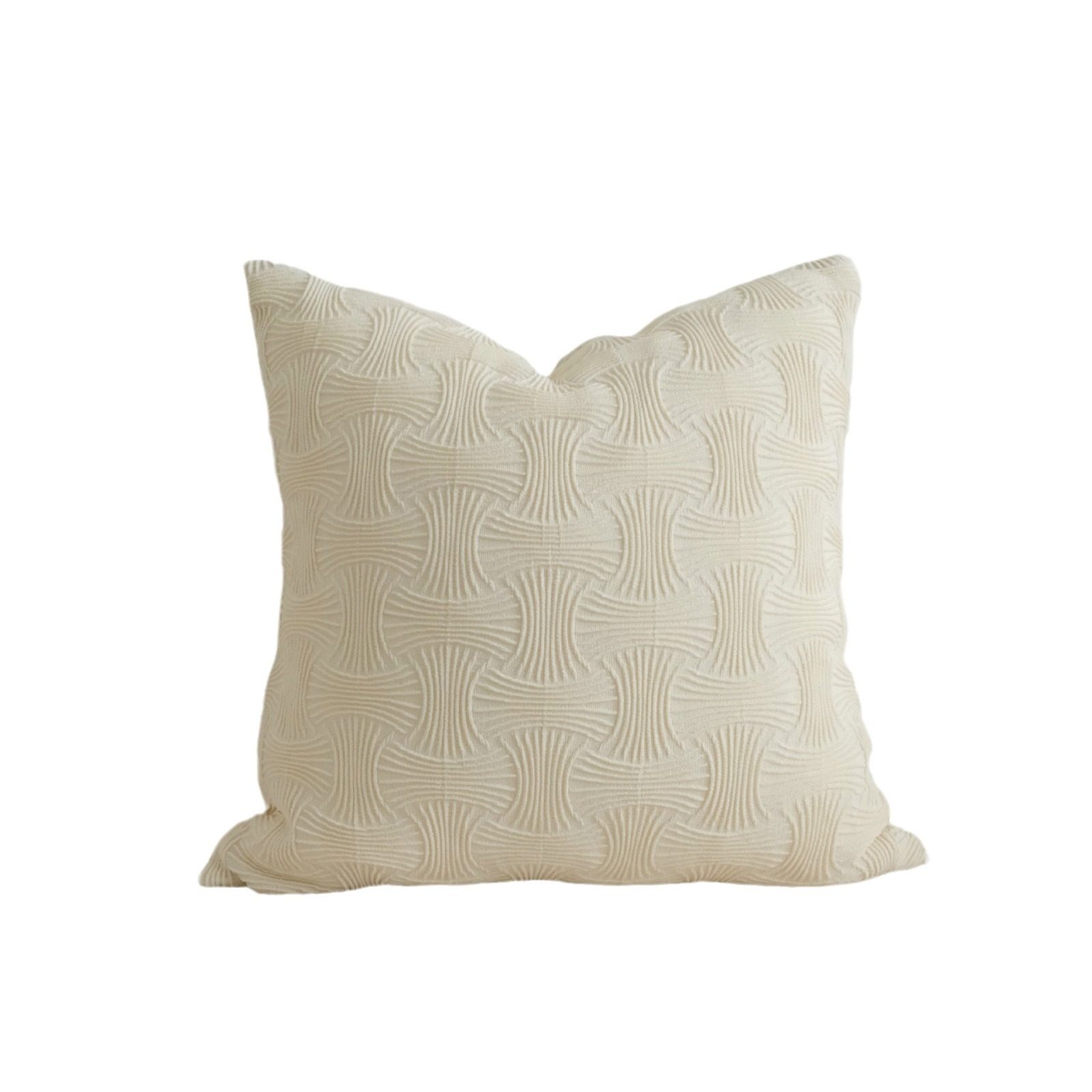 ins奶油风抱枕立体几何压皱工艺客厅沙发靠枕样板房窗台装饰靠垫,淘宝优惠券,粉丝福利购,淘宝优惠卷