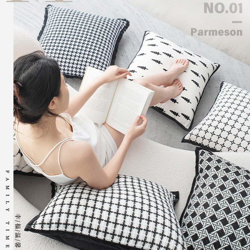 抱枕靠垫沙发客厅靠垫套抱枕套不含芯轻奢高级感靠枕套超大靠背垫,淘宝优惠券,粉丝福利购,淘宝优惠卷