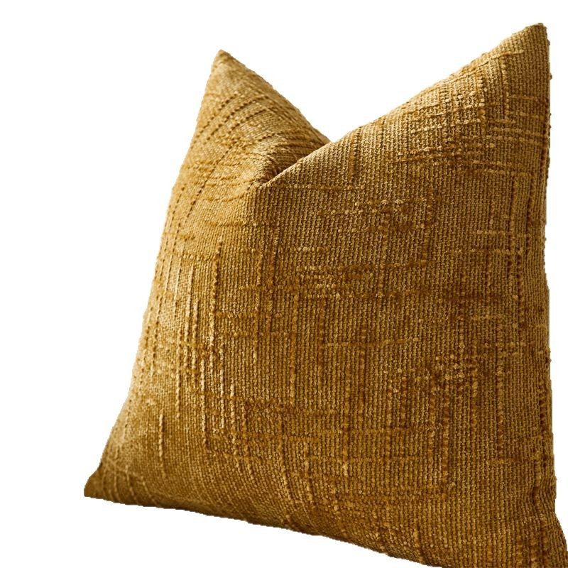 2025年新款时尚客厅沙发枕套靠枕飘窗靠垫套竹节纹路雪尼尔抱,淘宝优惠券,粉丝福利购,淘宝优惠卷