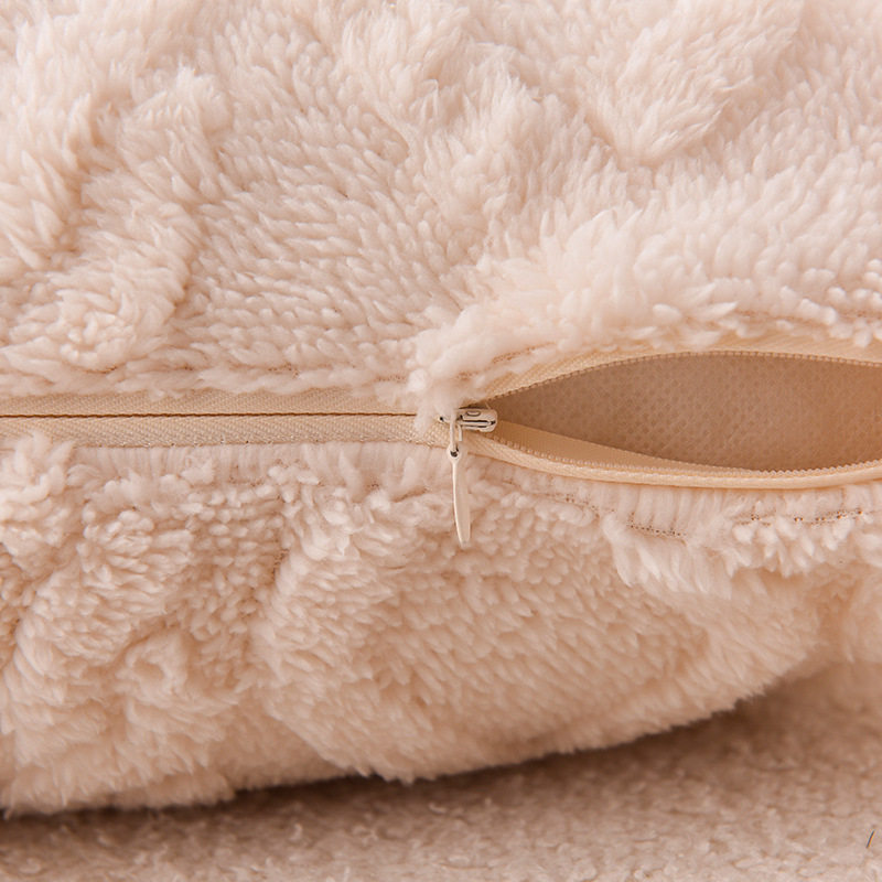 奶油色高级复古风打结抱枕套沙发床上棕色床上腰靠枕靠垫含芯飘窗,淘宝优惠券,粉丝福利购,淘宝优惠卷