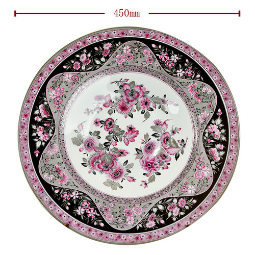 德国MEISSEN 梅森瓷器 限量作品 新彩彩绘 印度风 瓷盘 赏盘 - 图3