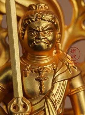 日本高冈铜器镀金鸡年生人佛像