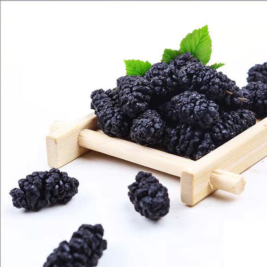 Dried black mulberry 500g bagged large particles