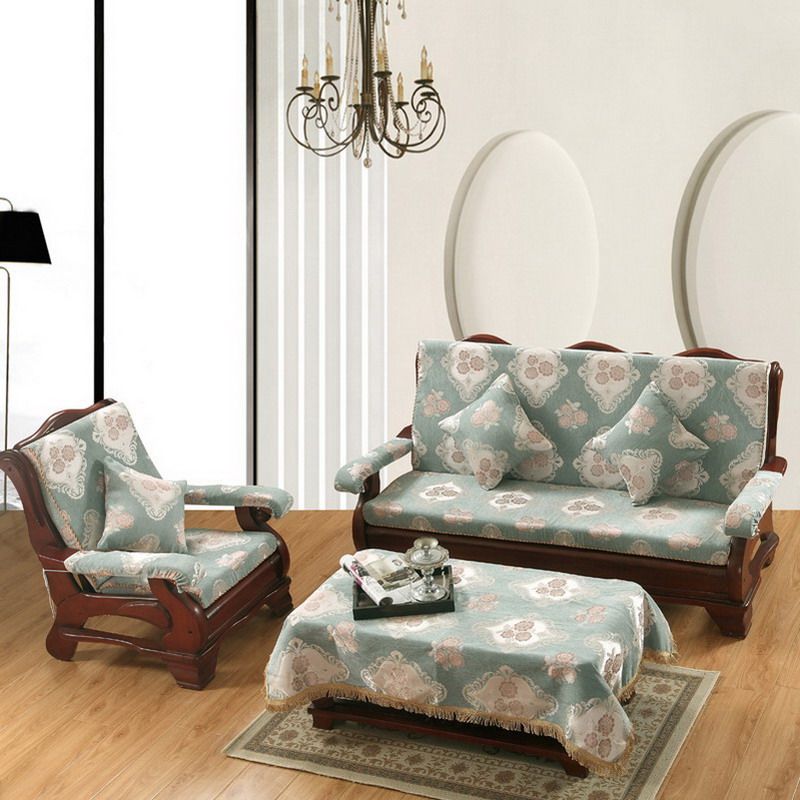 中式沙发椅垫坐垫连体四季通用实木椅子垫海绵垫子三人红木沙发垫