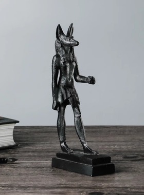 大英博物馆现货阿努比斯树脂雕像