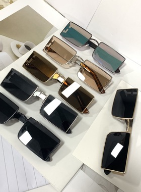 方框墨镜男方形时尚太阳眼镜开车