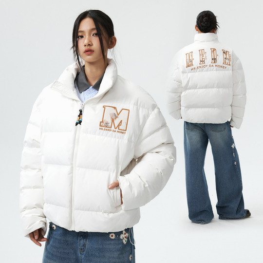 MEDM new flame lace casual down jacket