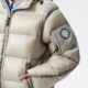 MEDM simple hooded transparent casual down jacket